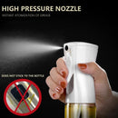 200/300/500mlOil Spray Plastic Household Kitchen Oil Spray Bottle Nebulizing Mist Filling Cooking Dual Use BBQ Camping Dispenser