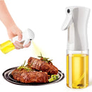 200/300/500mlOil Spray Plastic Household Kitchen Oil Spray Bottle Nebulizing Mist Filling Cooking Dual Use BBQ Camping Dispenser