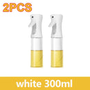 200/300/500mlOil Spray Plastic Household Kitchen Oil Spray Bottle Nebulizing Mist Filling Cooking Dual Use BBQ Camping Dispenser